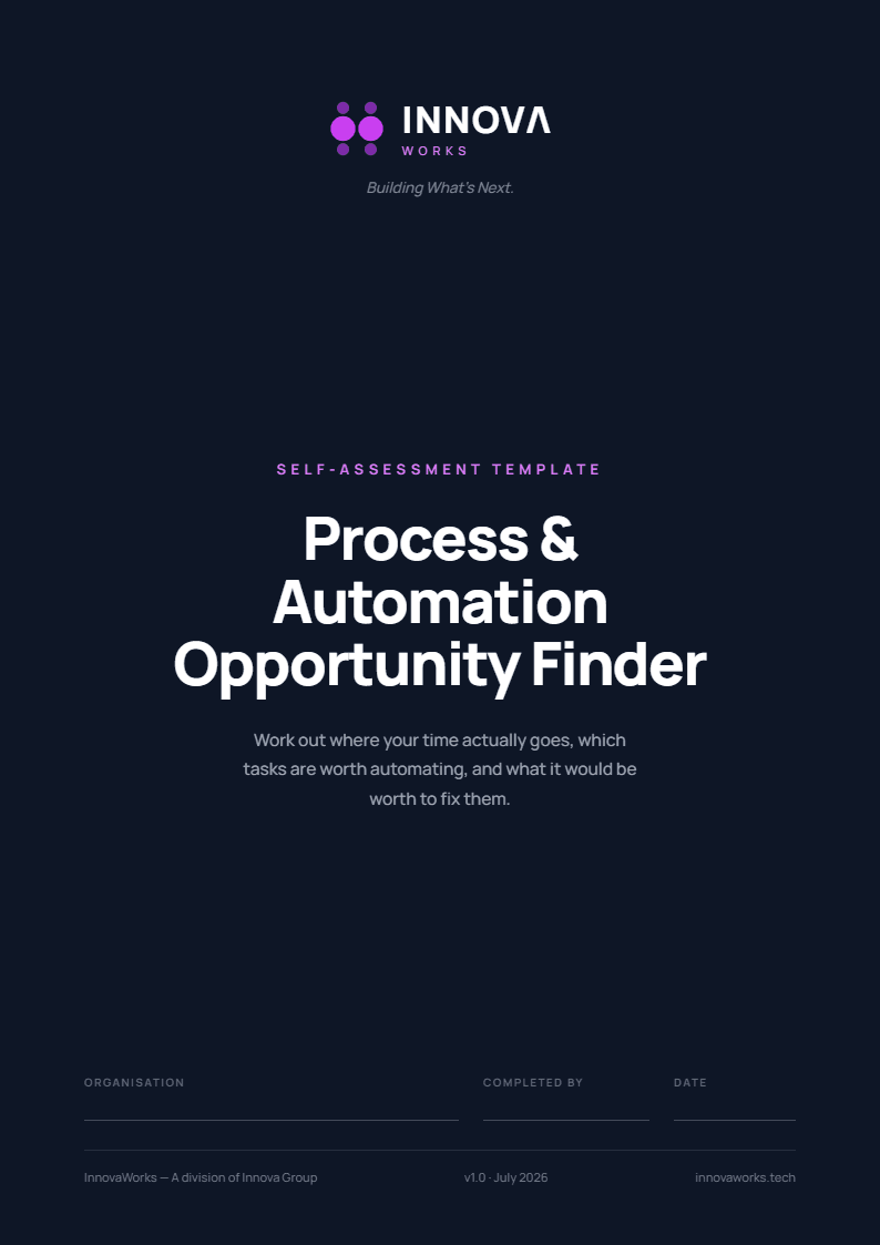 Process & Automation Opportunity Finder — cover